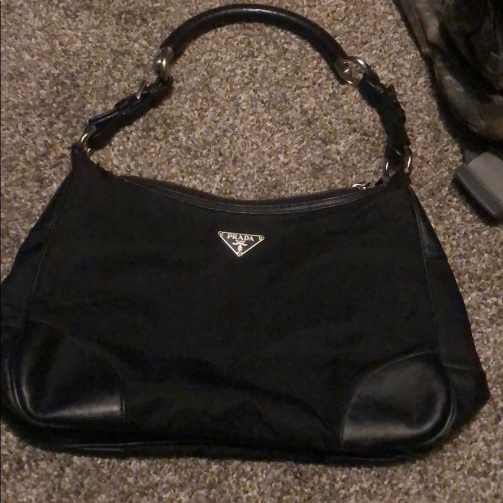 Authentic Prada bag black.
